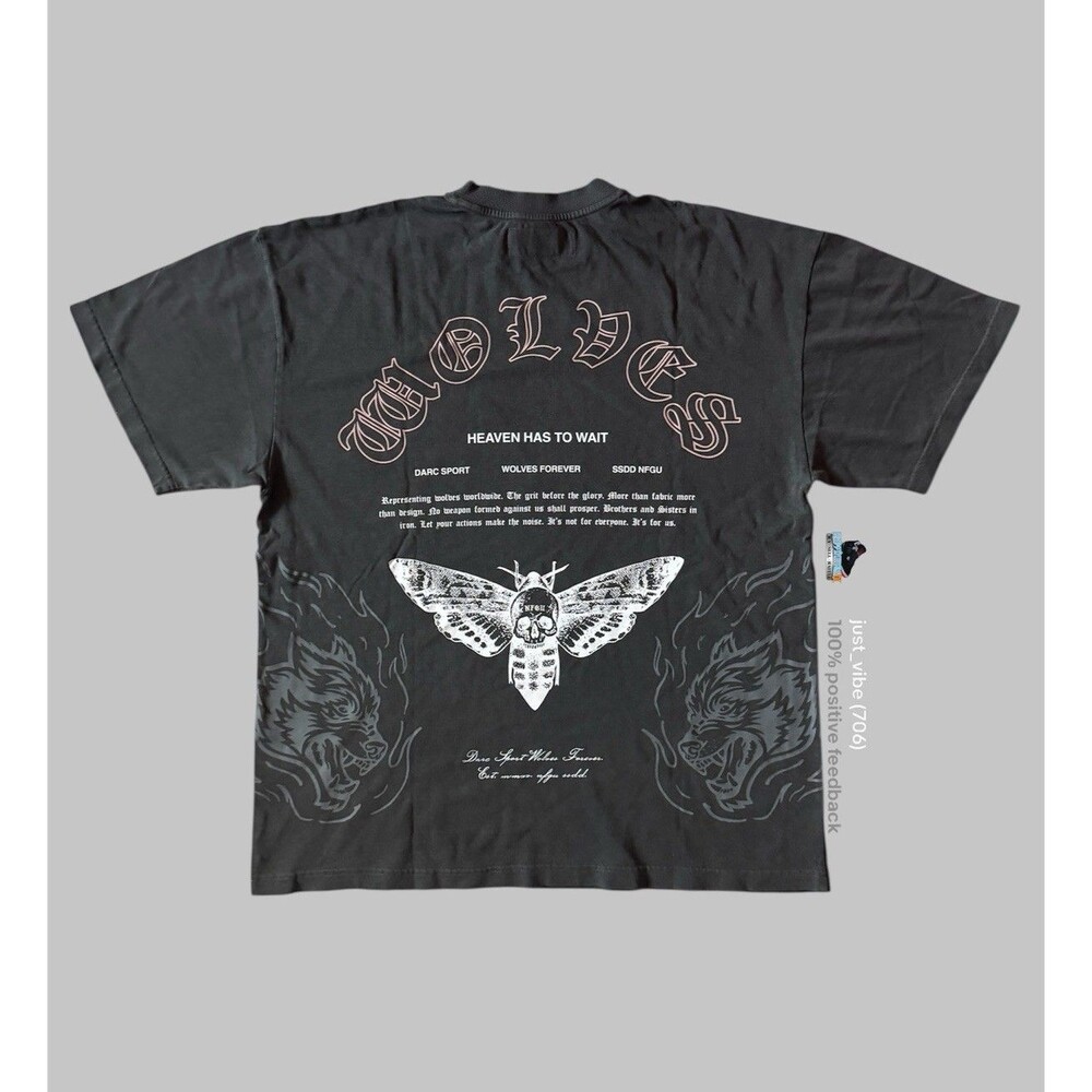 Darc Sport Moths End 1/500 Red Tag Collection Premium Tee Men’s Medium NWT